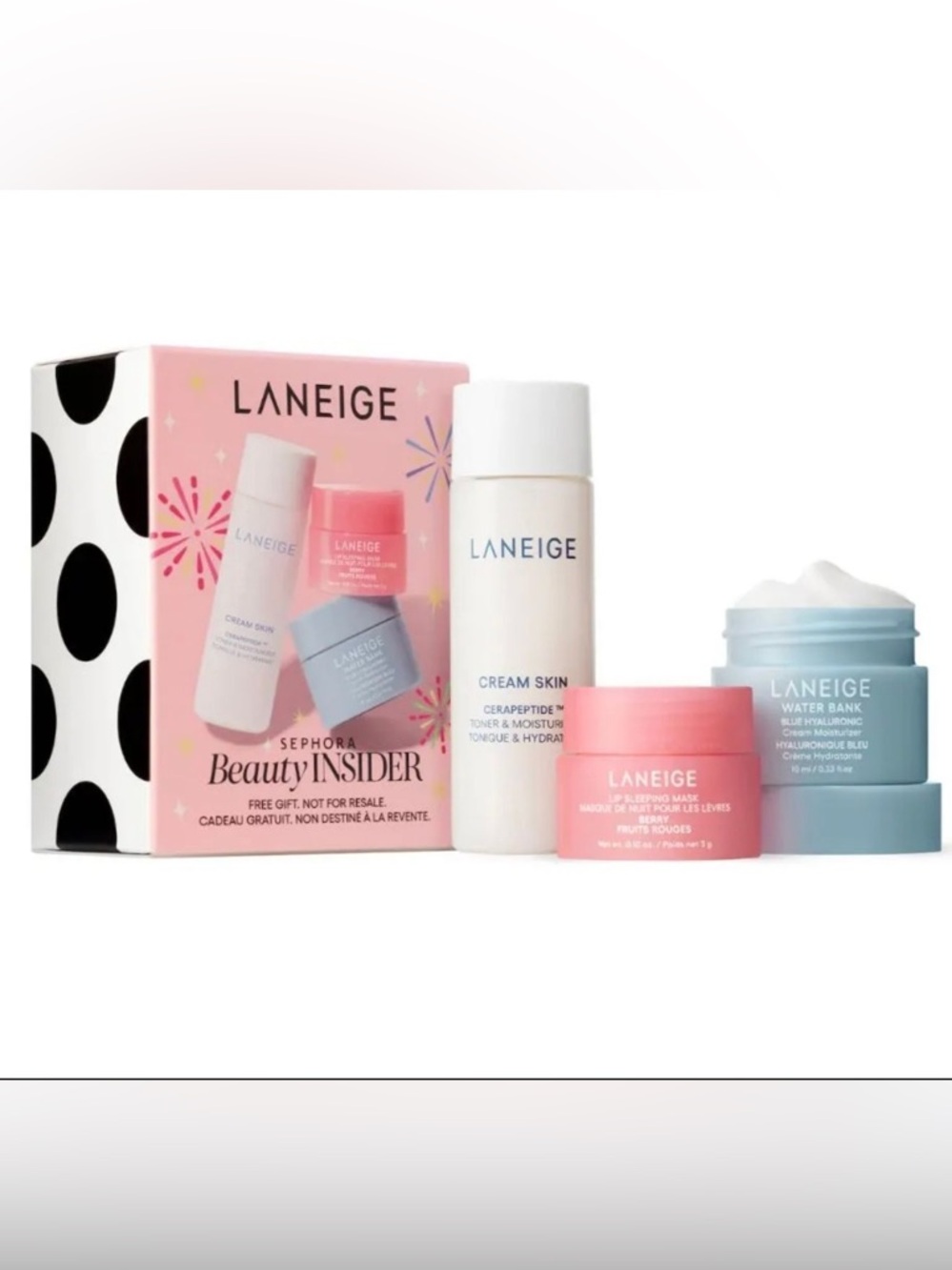 LANEIGE Cream Skin and Lip Sleeping Mask Set - NIB - Picture 2 of 4
